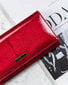 Naiste rahakott naturaalsest nahast Cavaldi, punane hind ja info | Naiste rahakotid | kaup24.ee