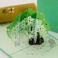 3D pühadekaart "Paju" Happy Gifters, käsitsi valmistatud 15x15cm цена и информация | Ümbrikud, postkaardid | kaup24.ee