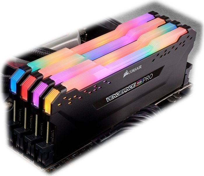 Corsair Vengeance RGB Pro DDR4, 4x8GB, 3000MHz, CL15 (CMW32GX4M4C3000C15) hind ja info | Operatiivmälu (RAM) | kaup24.ee