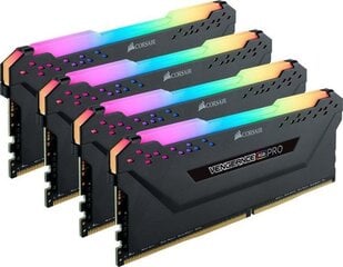 Corsair Vengeance RGB PRO DDR4, 4x8GB, 3200MHz, CL16 (CMW32GX4M4C3200C16) цена и информация | Оперативная память (RAM) | kaup24.ee