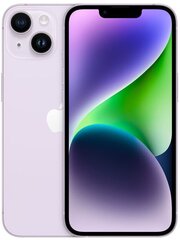 Apple iPhone 14 128ГБ Purple MPV03 цена и информация | Мобильные телефоны | kaup24.ee