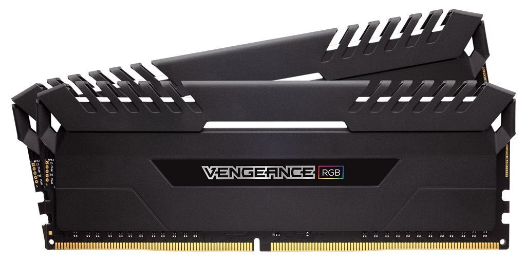 Corsair Vengeance RGB, DDR4, 2x8GB, 2666MHz, CL16 (CMR16GX4M2A2666C16) hind ja info | Operatiivmälu (RAM) | kaup24.ee