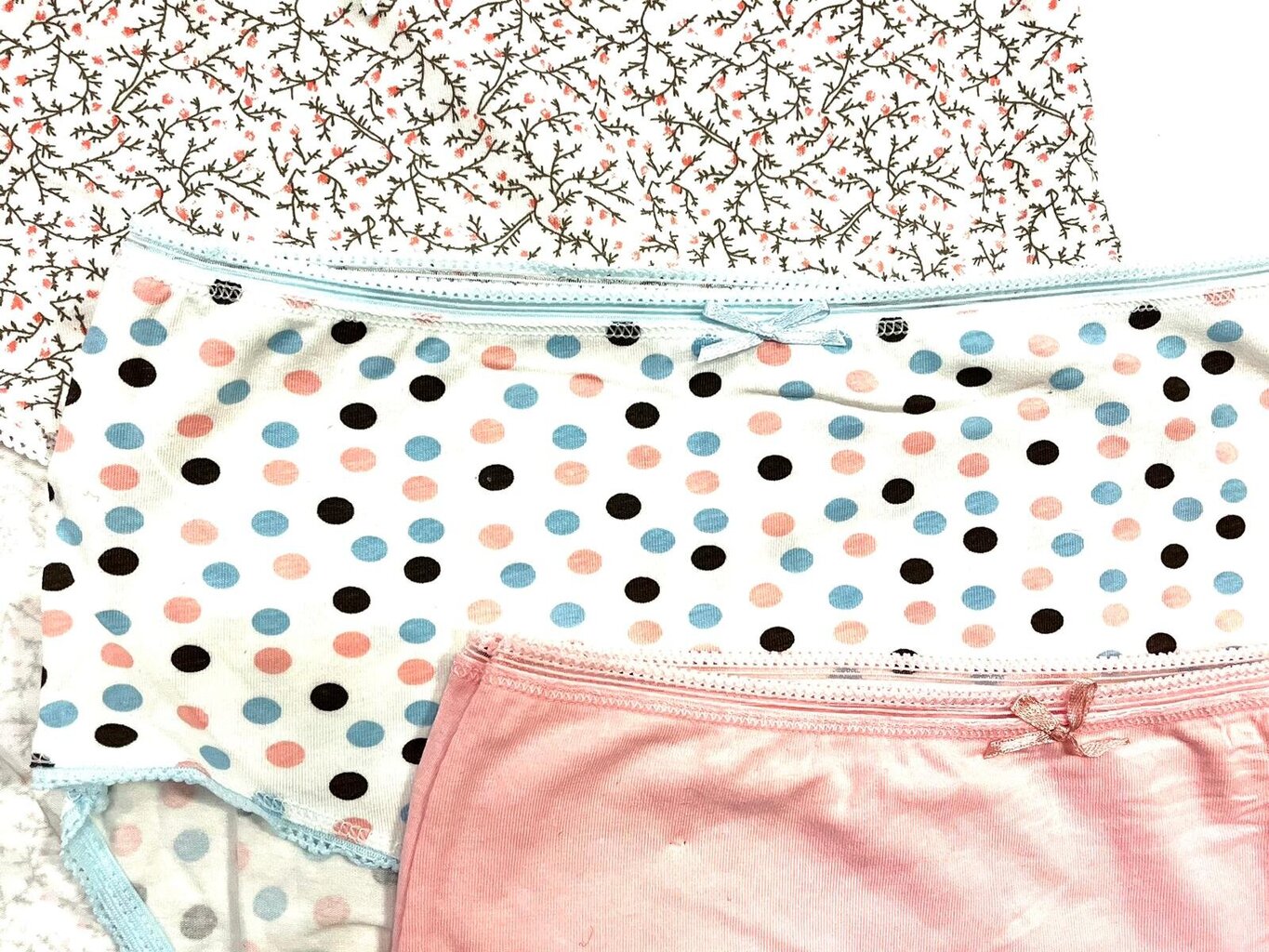 Pink Intimo Naiste puuvillased aluspüksid 3tk hind ja info | Naiste aluspüksid | kaup24.ee