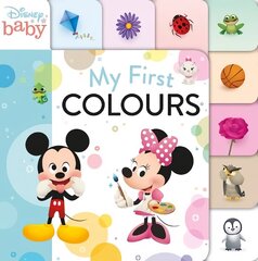 Disney Baby: My First Colours цена и информация | Книги для малышей | kaup24.ee