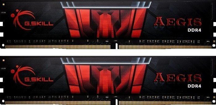 G.Skill Aegis DDR4, 2x8GB, 2666MHz, CL19 (F4-2666C19D-16GIS) цена и информация | Operatiivmälu (RAM) | kaup24.ee