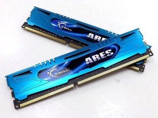 G.Skill Ares DDR3 8GB (4GBx2), 2400MHz, CL11 Dual (F3-2400C11D-8GAB) hind ja info | Operatiivmälu (RAM) | kaup24.ee