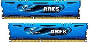 G.Skill Ares DDR3 8GB (4GBx2), 2400MHz, CL11 Dual (F3-2400C11D-8GAB) hind ja info | Operatiivmälu (RAM) | kaup24.ee