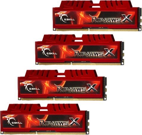 G.Skill DDR3 32GB (8GBx4) 1333MHz, CL9, RipjawsX Quad (F3-10666CL9Q-32GBXL) цена и информация | Operatiivmälu (RAM) | kaup24.ee