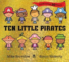 Ten Little Pirates 10th Anniversary Edition hind ja info | Väikelaste raamatud | kaup24.ee