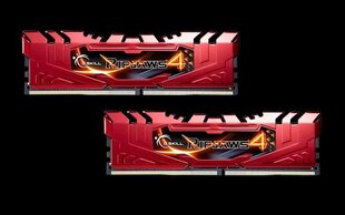 G.Skill Ripjaws 4 DDR4, 16GB (8GBx2) 2666MHz, CL15 (F4-2666C15D-16GRR) hind ja info | Operatiivmälu (RAM) | kaup24.ee