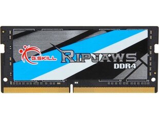 G.Skill Ripjaws DDR4 SODIMM 16GB, 3200MHz, CL18 (F4-3200C18S-16GRS) hind ja info | Operatiivmälu (RAM) | kaup24.ee