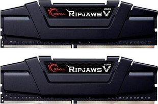 G.Skill Ripjaws V DDR4, 2x4GB, 3200MHz, CL16 (F4-3200C16D-8GVKB) hind ja info | Operatiivmälu (RAM) | kaup24.ee