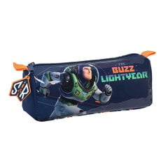 Школьный пенал Buzz Lightyear, тёмно синий (21 x 8 x 7 cм) цена и информация | Пеналы | kaup24.ee