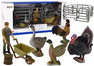 Suur põllumajandusloomade figuuride komplekt hind ja info | Poiste mänguasjad | kaup24.ee
