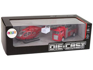 Tuletõrjeauto komplekt hind ja info | Poiste mänguasjad | kaup24.ee
