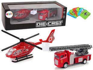 Комплект пожарной машины цена и информация | Игрушки для мальчиков | kaup24.ee