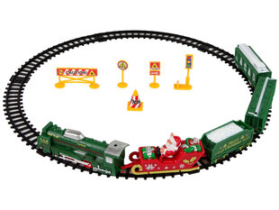 Jõulurong koos rööbastega, 260 cm. hind ja info | Poiste mänguasjad | kaup24.ee