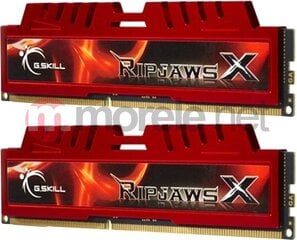 G.Skill RipjawsX DDR3 2x4GB 1600MHz CL9 XMP (F3-12800CL9D-8GBXL) цена и информация | Оперативная память (RAM) | kaup24.ee