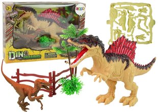 Dinosaurus Park Suur komplekt palmipuudega цена и информация | Игрушки для мальчиков | kaup24.ee