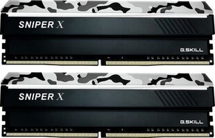 G.Skill Sniper X DDR4, 2x8GB, 3200MHz, CL16 (F4-3200C16D-16GSXWB) цена и информация | Оперативная память (RAM) | kaup24.ee