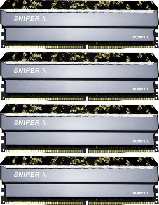 G.Skill Sniper X DDR4, 4x8GB, 2400MHz, CL (F4-2400C17Q-32GSXK0 цена и информация | Operatiivmälu (RAM) | kaup24.ee