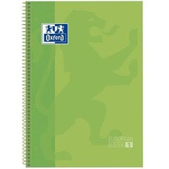 ноутбук Oxford European Book Apple Зеленый A4 5 штук цена и информация | Смягчает воду и защищает Вашу посудомоечную машину от извести. | kaup24.ee