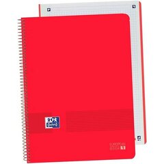 ноутбук Oxford Live&Go Красный A4 5 штук цена и информация | Смягчает воду и защищает Вашу посудомоечную машину от извести. | kaup24.ee