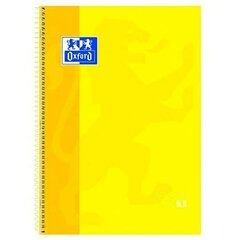 ноутбук Oxford European Book Жёлтый A4 5 штук цена и информация | Канцелярские товары | kaup24.ee