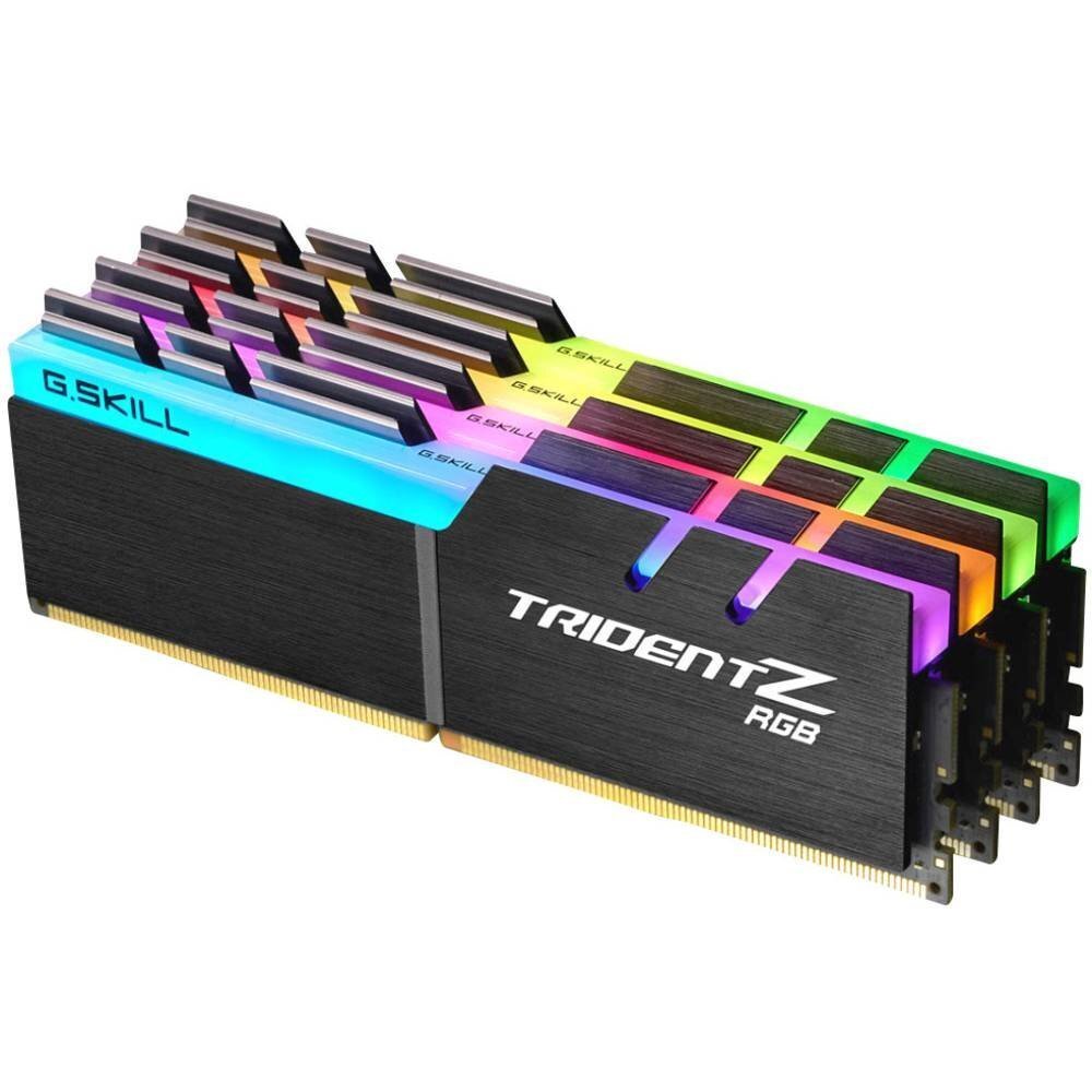 G.Skill Trident Z RGB DDR4, 4x16GB, 3600MHz, CL17 (F4-3600C17Q-64GTZR) hind ja info | Operatiivmälu (RAM) | kaup24.ee