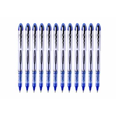 Liquid ink ballpoint pen Uni-Ball Vision Elite UB-200 Синий 12 штук цена и информация | Письменные принадлежности | kaup24.ee