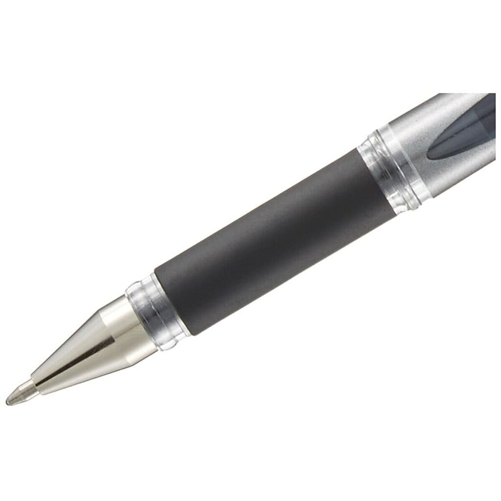 Liquid ink ballpoint pen Uni-Ball Signo Broad UM-153 W Must 12 Ühikut цена и информация | Kirjutusvahendid | kaup24.ee