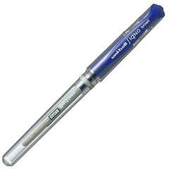 Liquid ink ballpoint pen Uni-Ball Signo Broad UM-153 W Синий 12 штук цена и информация | Письменные принадлежности | kaup24.ee