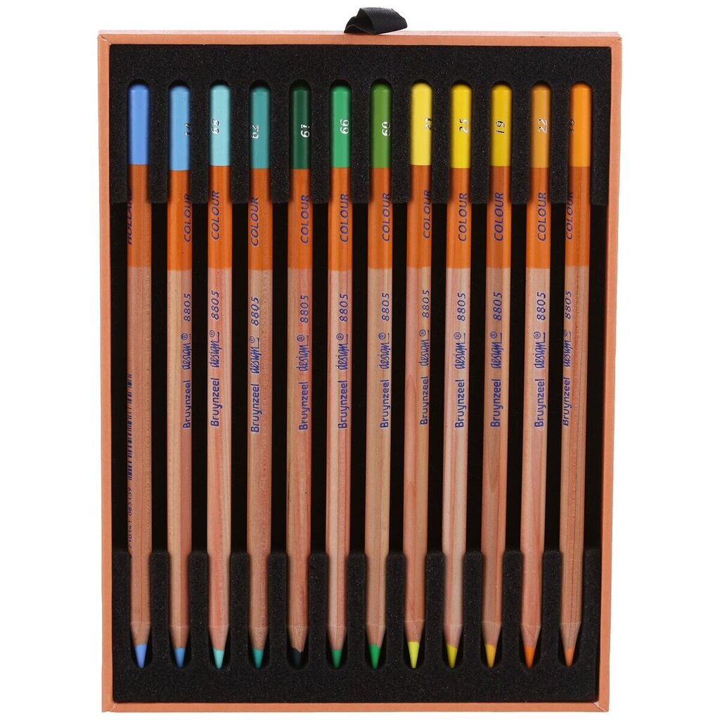 Värvilised pliiatsid Bruynzeel Design Box 48 Tükid, osad Mitmevärviline hind ja info | Kunstitarbed, voolimise tarvikud | kaup24.ee