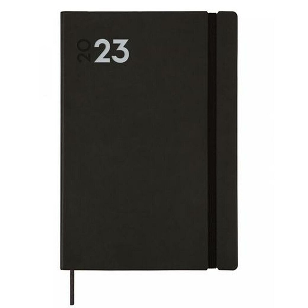 Päevik Finocam Dynamic Mara Y1 2023 Must (16,5 x 24 cm) hind ja info | Vihikud, märkmikud ja paberikaubad | kaup24.ee