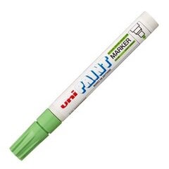 Постоянный маркер Uni-Ball Paint Marker PX-20 Светло-зеленый 12 штук цена и информация | Канцелярские товары | kaup24.ee
