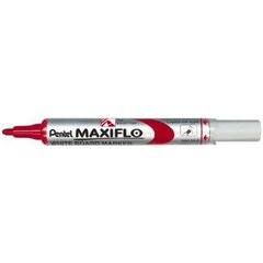 Liquid chalk markers Pentel Maxiflo MWL-5S Punane 12 Ühikut hind ja info | Kunstitarbed, voolimise tarvikud | kaup24.ee