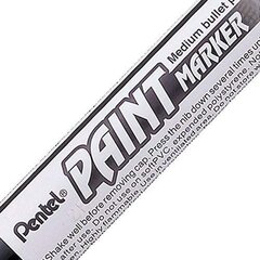 Püsimarker Pentel Paint Marker Valge 12 Ühikut hind ja info | Kirjatarbed | kaup24.ee