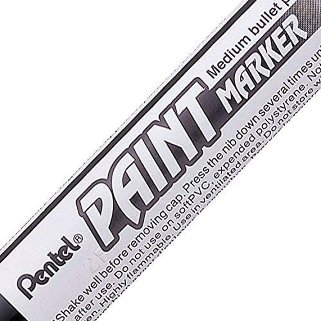 Püsimarker Pentel Paint Marker Valge 12 Ühikut hind ja info | Kirjatarbed | kaup24.ee