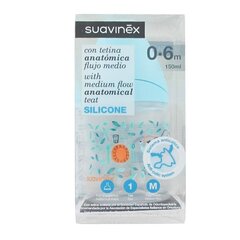 Pudel gaasivalude vastu Suavinex 0-6 kuud (150 ml) цена и информация | Бутылочки и аксессуары | kaup24.ee