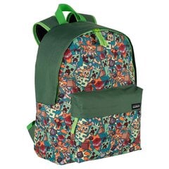 Kooliseljakott Minecraft Crazy Roheline (41 x 31 x 13,5 cm) цена и информация | Школьные рюкзаки, спортивные сумки | kaup24.ee