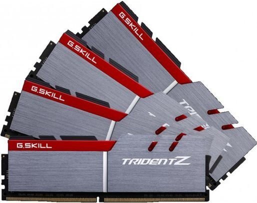 G.Skill TridentZ DDR4, 4x16GB, 3200MHz, CL14 (F4-3200C14Q-64GTZ) hind ja info | Operatiivmälu (RAM) | kaup24.ee