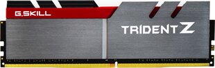 G.Skill TridentZ DDR4, 4x16Гб, 3200МГц, CL14 (F4-3200C14Q-64GTZ) цена и информация | Оперативная память (RAM) | kaup24.ee