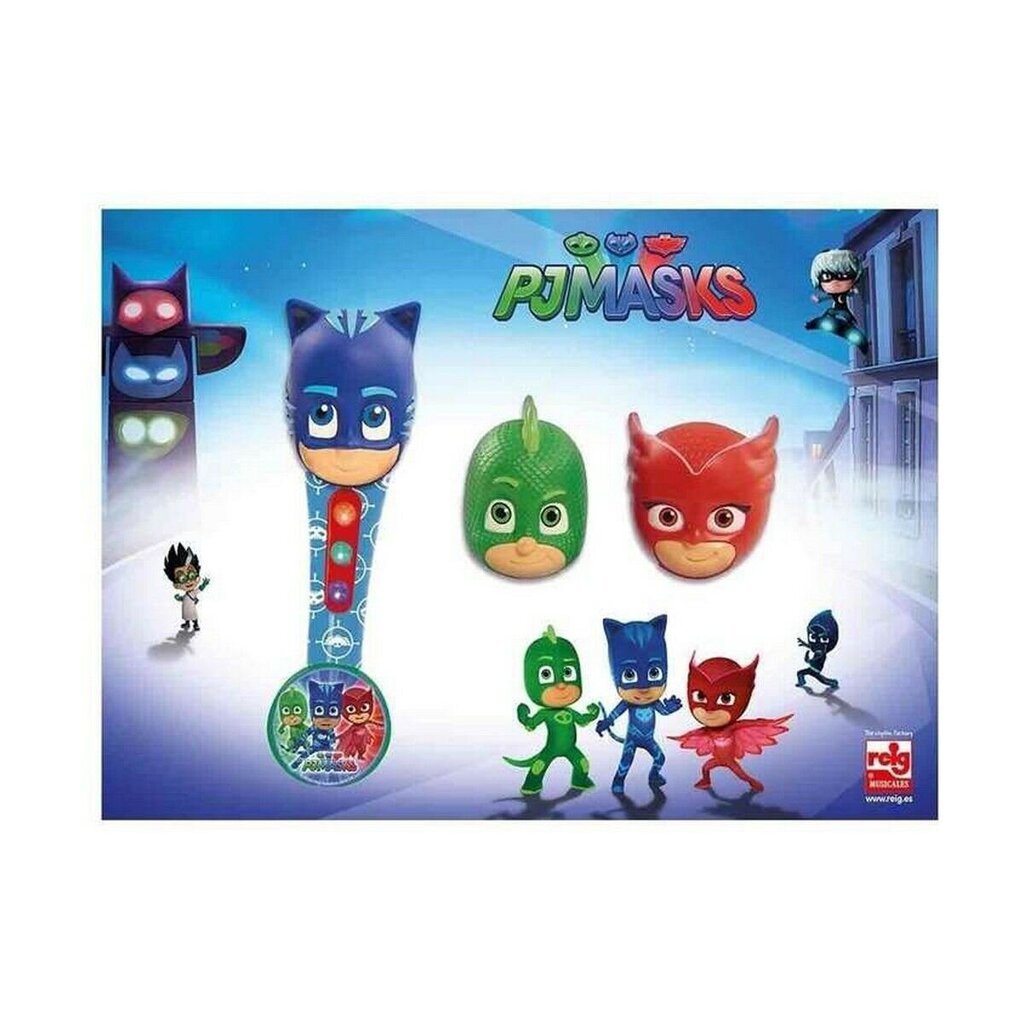 Mikrofon Reig PJ Masks 3 värvi hind ja info | Arendavad mänguasjad | kaup24.ee