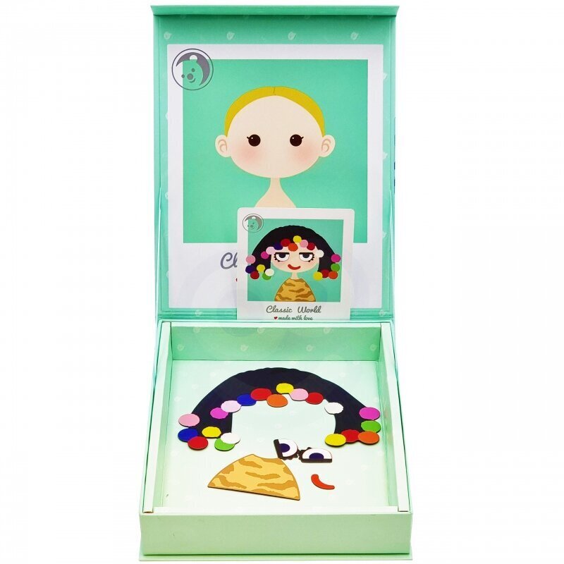 CLASSIC WORLD Magnetic puzzle - Mood, 44 d. hind ja info | Pusled | kaup24.ee