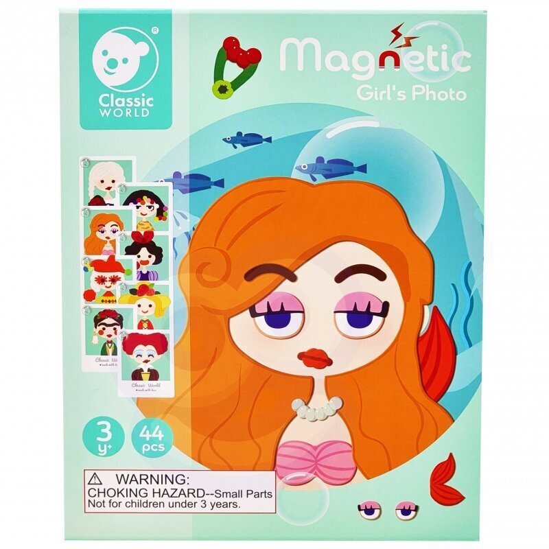 CLASSIC WORLD Magnetic puzzle - Mood, 44 d. hind ja info | Pusled | kaup24.ee