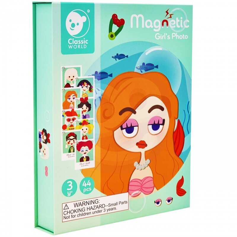 CLASSIC WORLD Magnetic puzzle - Mood, 44 d. hind ja info | Pusled | kaup24.ee