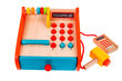 Puidust kassaaparaat koos tarvikutega hind ja info | Arendavad mänguasjad | kaup24.ee