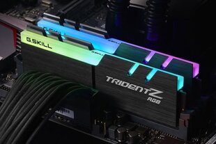 G.Skill TridentZ RGB DDR4, 2x16GB, 3733MHz, CL17 (F4-3733C17D-32GTZR) цена и информация | Оперативная память (RAM) | kaup24.ee