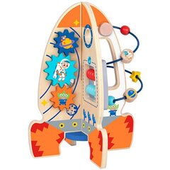 Развивающая ракета Tooky Toy цена и информация | Развивающие игрушки | kaup24.ee