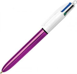 Ручка Bic Shine Silver, 12 шт. цена и информация | Письменные принадлежности | kaup24.ee